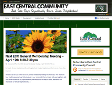 Tablet Screenshot of eastcentralcc.org